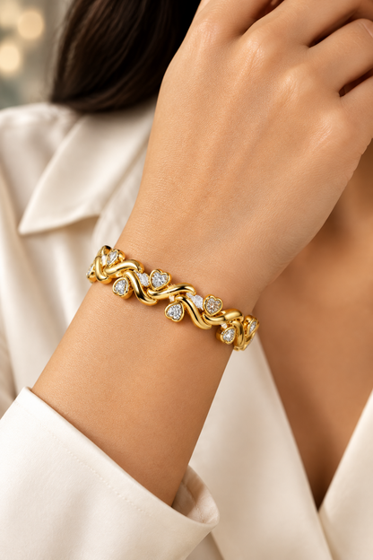 GOLDEN DIAMOND TAVISHI BRACELET