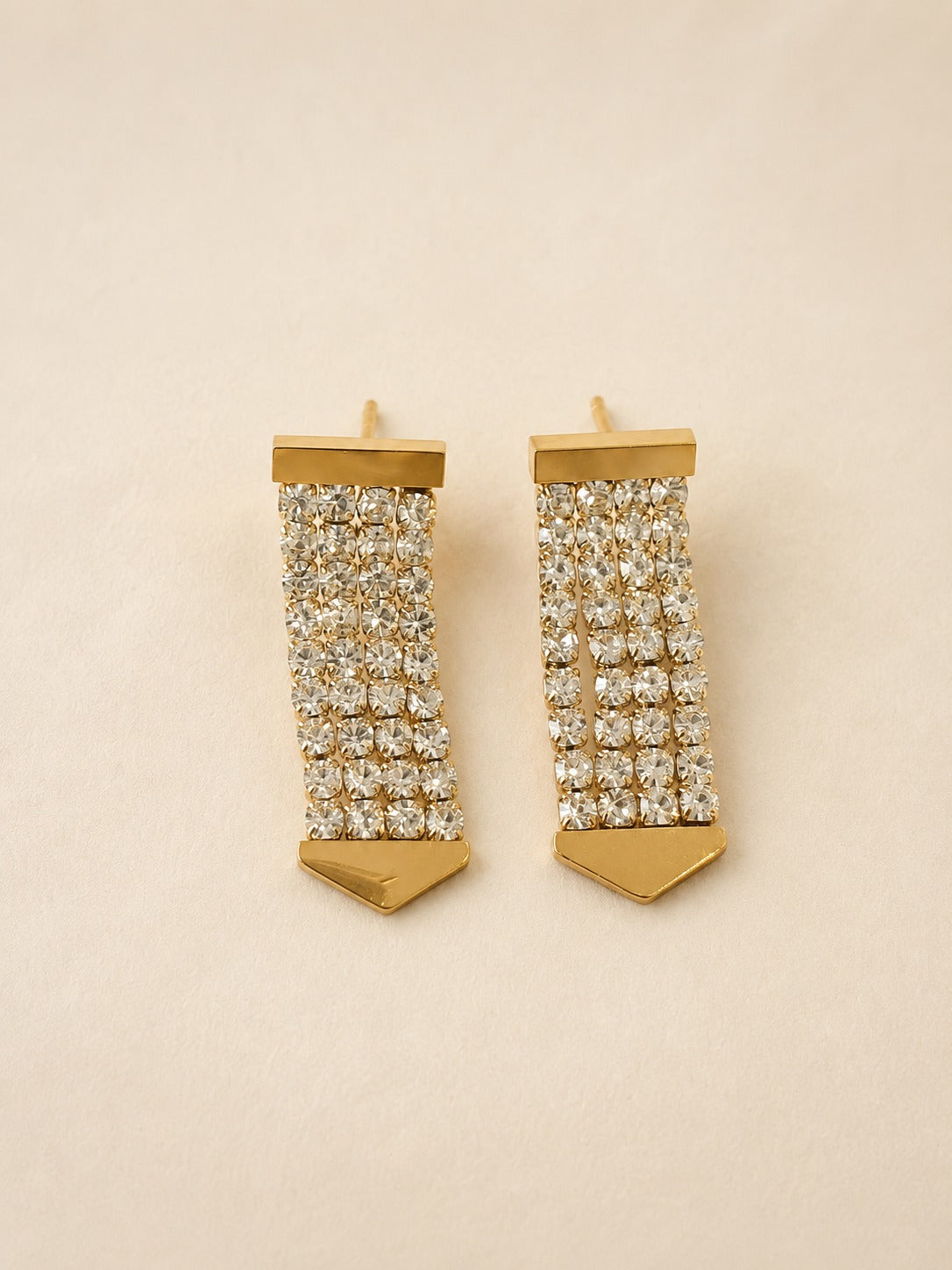 GOLDEN DIAMOND WILLOW EARRINGS