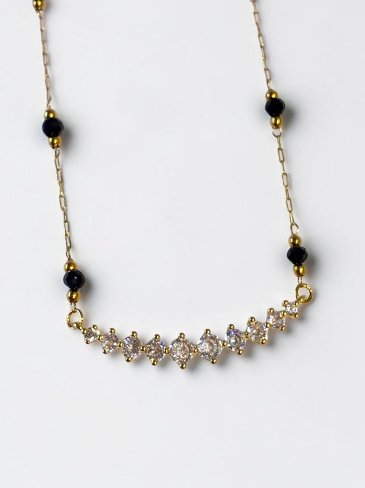 GOLDEN DIAMOND VRINDA MANGALSUTRA