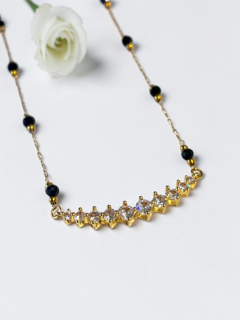 GOLDEN DIAMOND VRINDA MANGALSUTRA