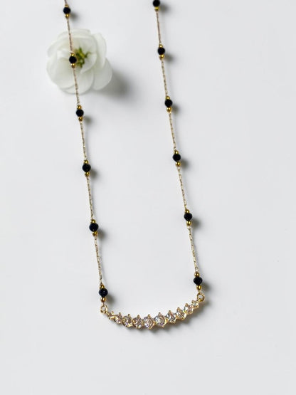 GOLDEN DIAMOND VRINDA MANGALSUTRA
