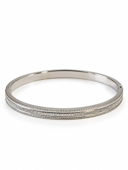 SILVER DIAMOND AARVIKA BRACELET