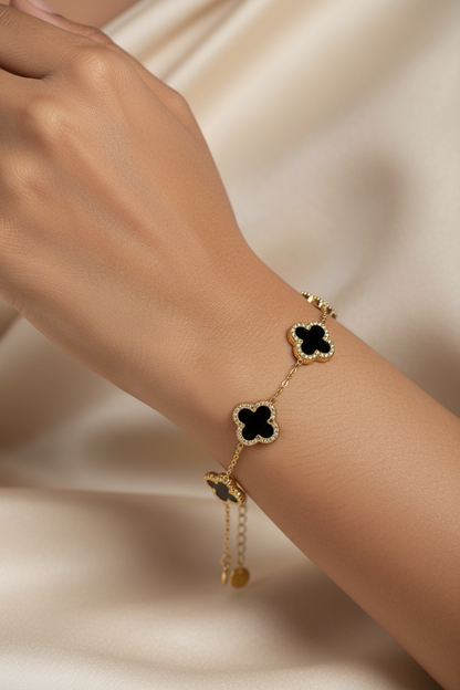 BLACK DIAMOND ROSALIE BRACELET