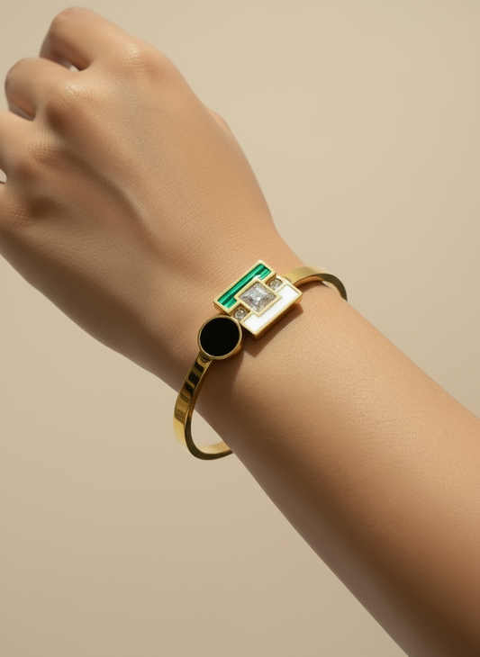 BLACK ENJAM BRACELET