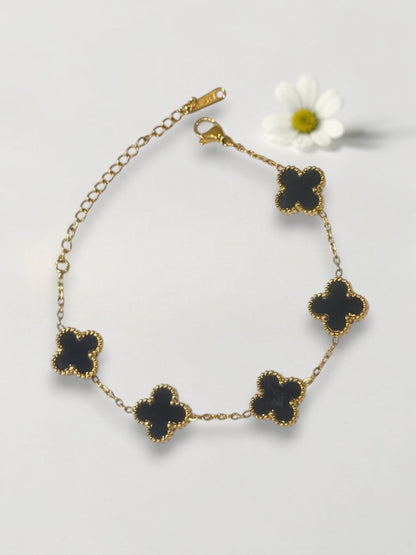 BLACK ROSALIE BRACELET