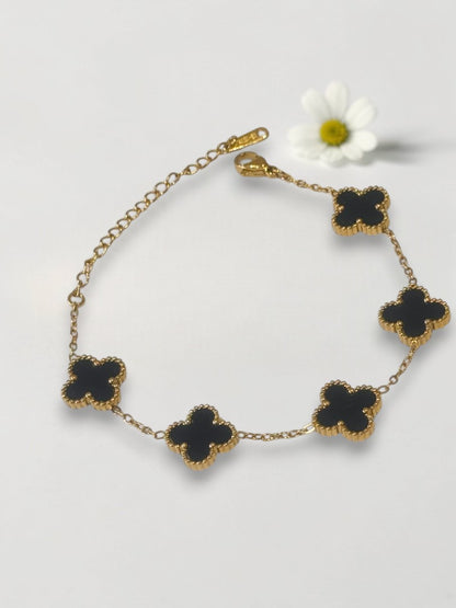 BLACK ROSALIE BRACELET