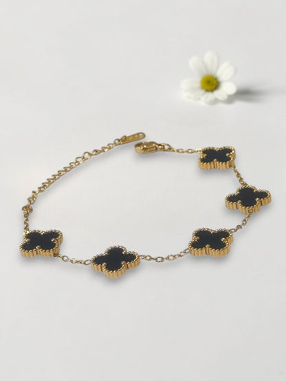 BLACK ROSALIE BRACELET