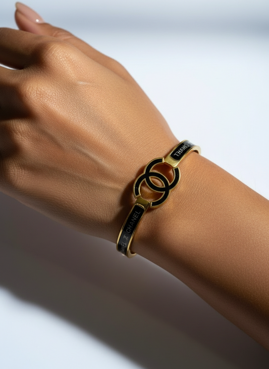 BLACK TRENTON BRACELET