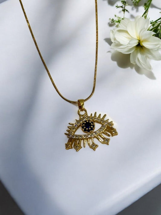 BLUE DIAMOND GATLIN NECKLACE