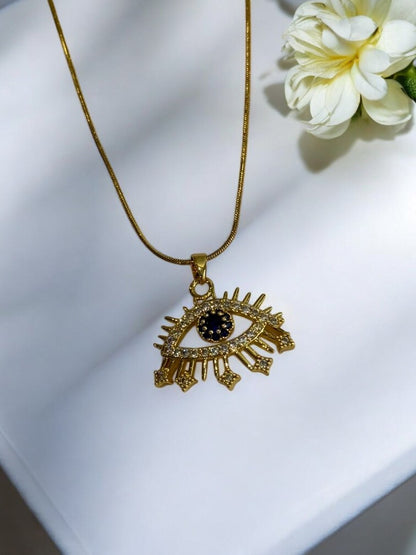 BLUE DIAMOND GATLIN NECKLACE