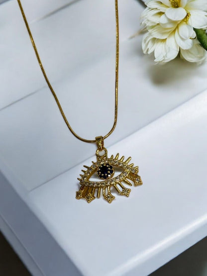 BLUE DIAMOND GATLIN NECKLACE