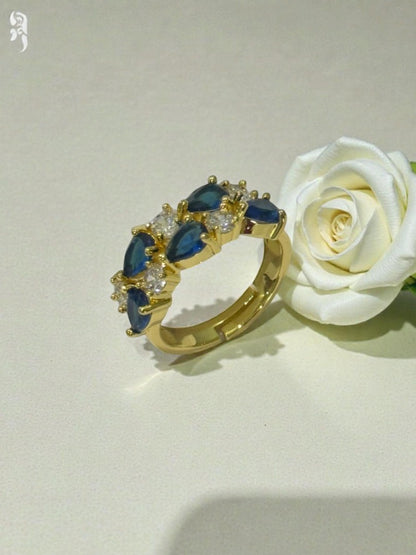BLUE DIAMOND MIA RING
