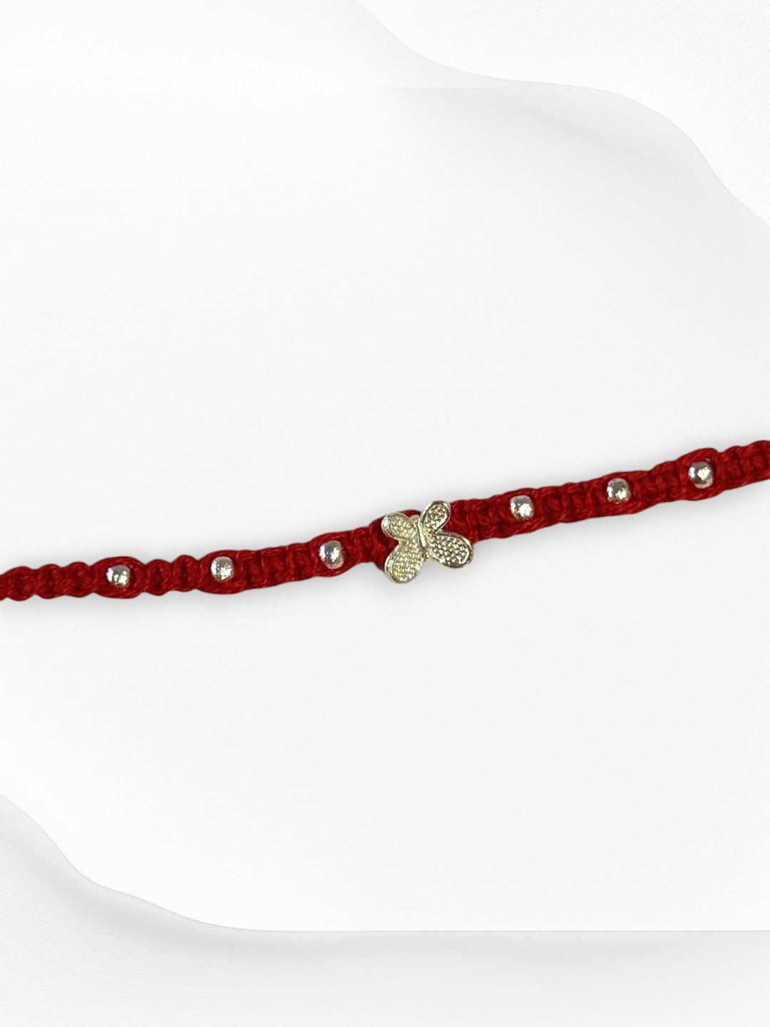 BUTTERFLY SOUMYA PURE SILVER RAKHI