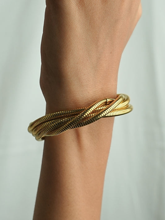 MULTI LAYER GOLDEN BRACELET