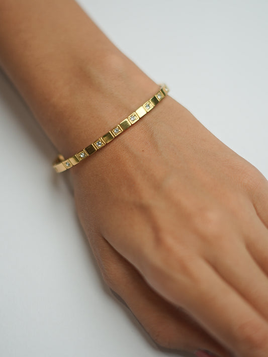 STATEMENT DIAMOND SETTING BRACELET