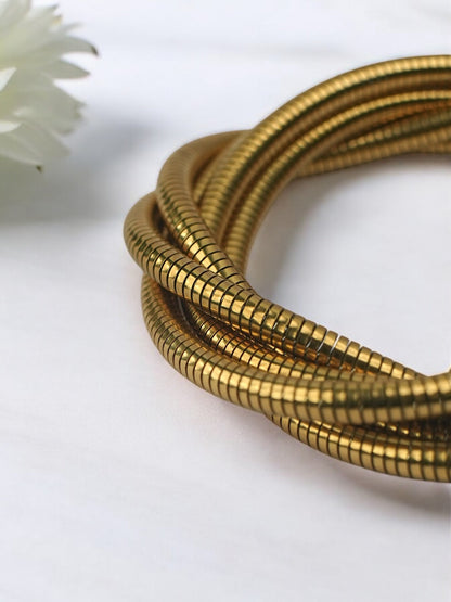 MULTI LAYER GOLDEN BRACELET