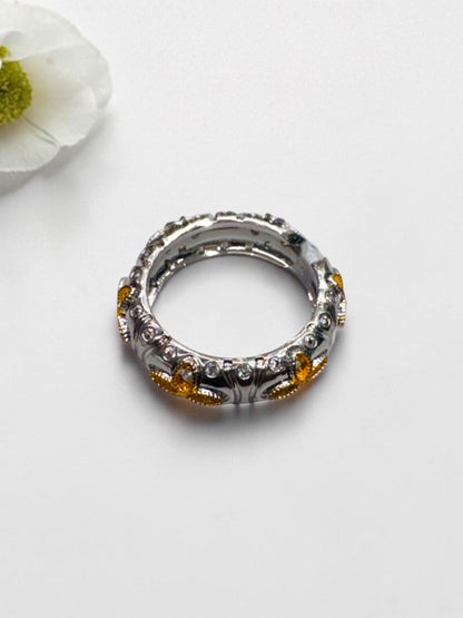 DUAL TONE KENNEDY RING