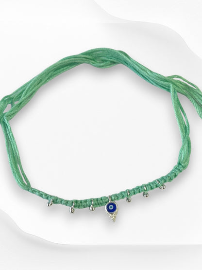 EVIL EYE AMAYA PURE SILVER RAKHI