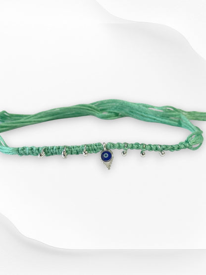 EVIL EYE AMAYA PURE SILVER RAKHI