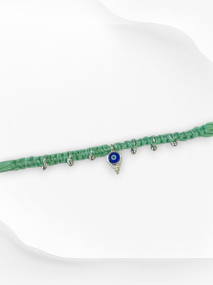 EVIL EYE AMAYA PURE SILVER RAKHI