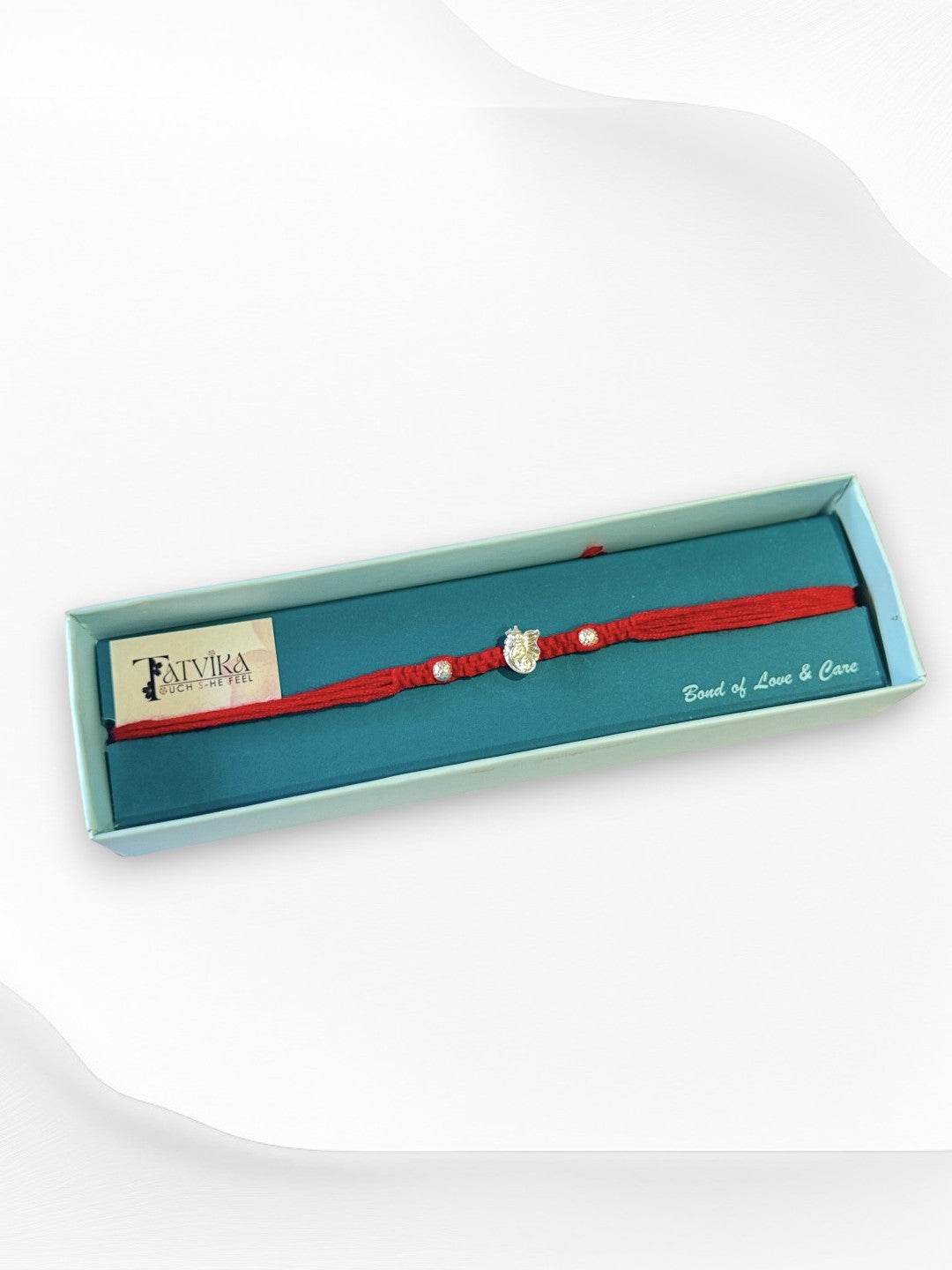 GANESH AAROHI PURE SILVER RAKHI