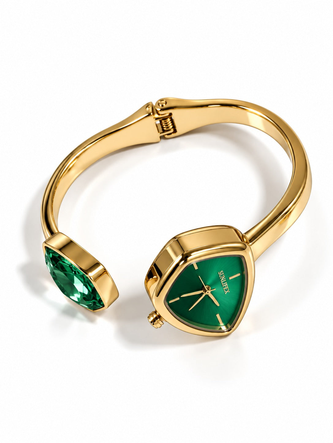 GOLDEN-GREEN JAJIEL WATCH (CUFF)