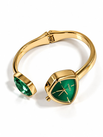 GOLDEN-GREEN JAJIEL WATCH (CUFF)