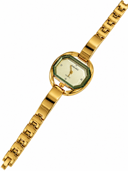 GOLDEN-WHITE LORETTA WATCH