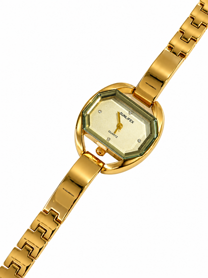 GOLDEN-WHITE LORETTA WATCH