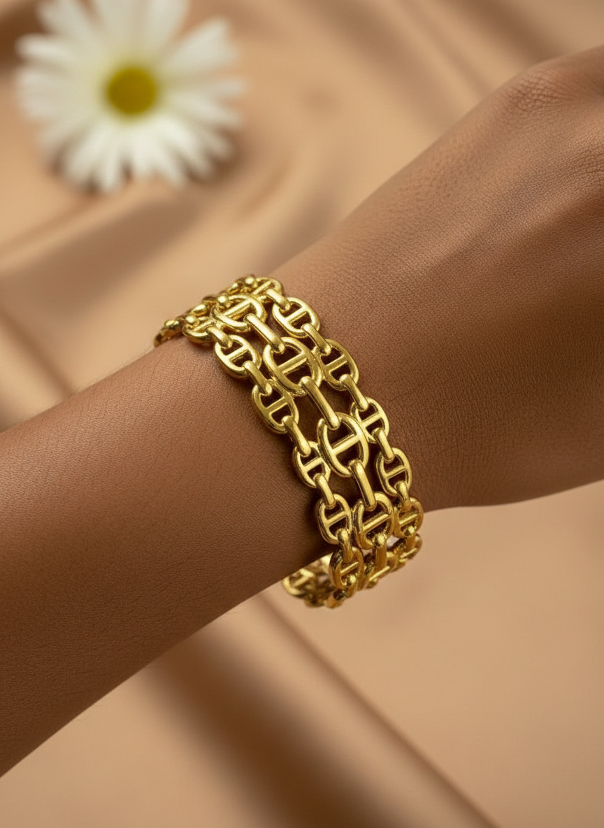 GOLDEN ADEN BRACELET (CUFF)
