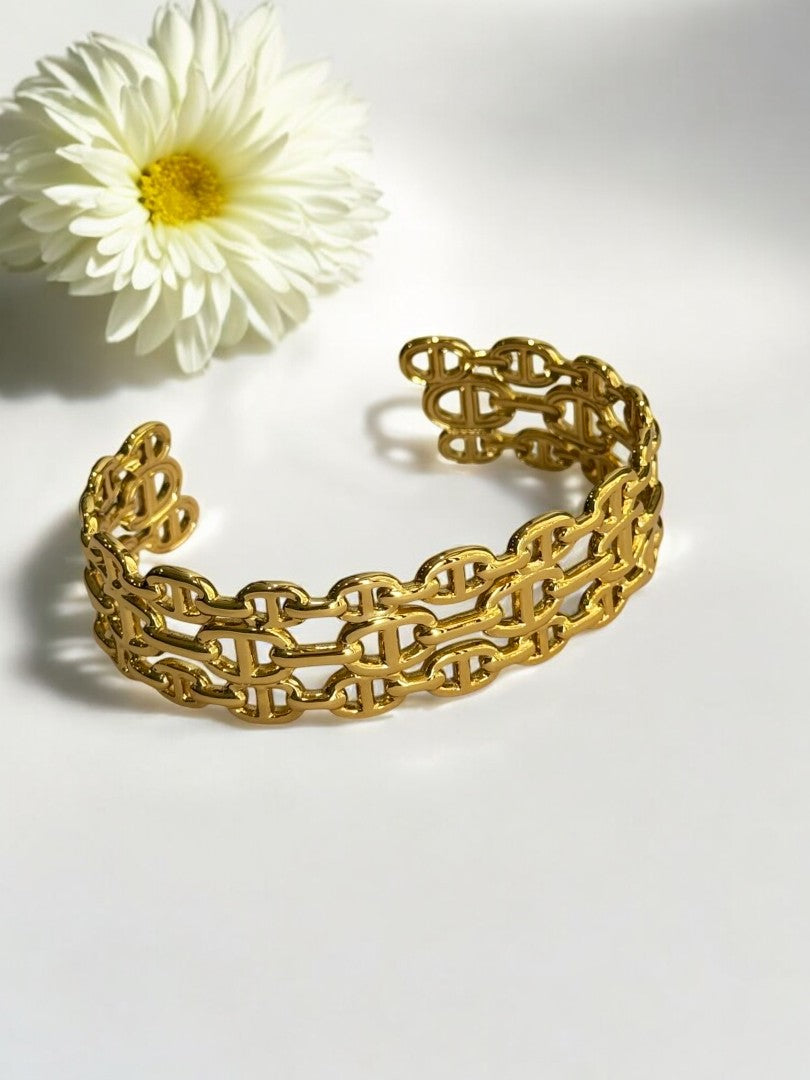 GOLDEN ADEN BRACELET (CUFF)