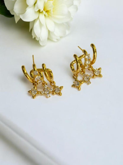 GOLDEN AZRAEL EARRINGS