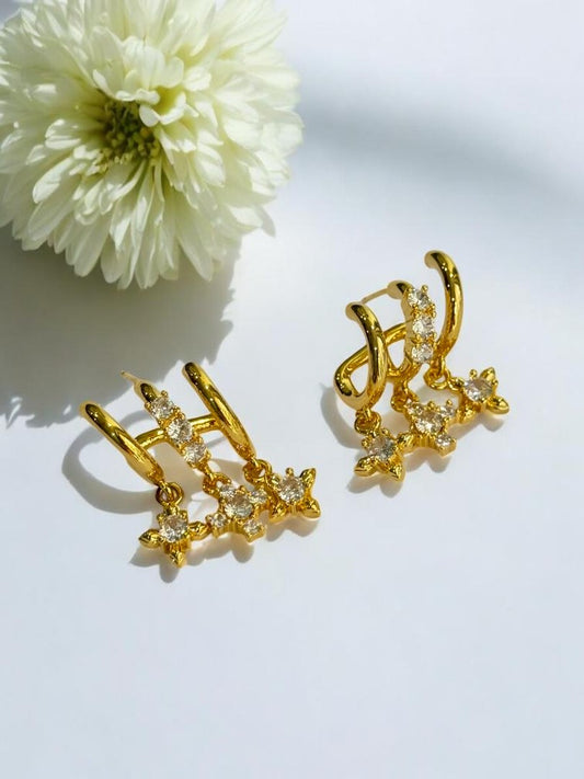 GOLDEN AZRAEL EARRINGS