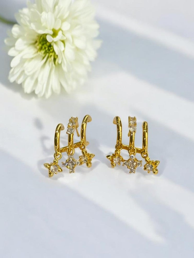 GOLDEN AZRAEL EARRINGS