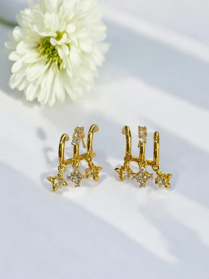 GOLDEN AZRAEL EARRINGS