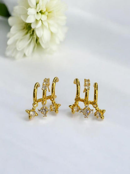 GOLDEN AZRAEL EARRINGS