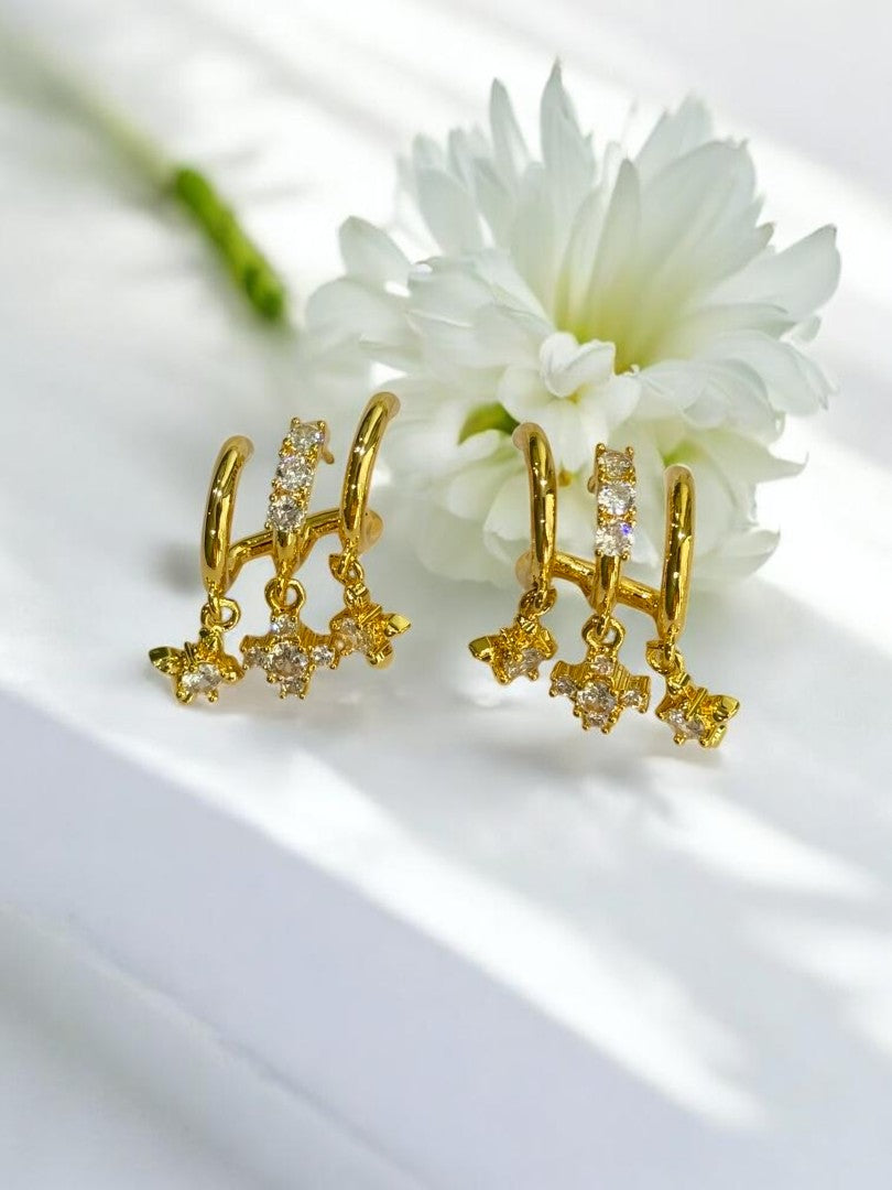 GOLDEN AZRAEL EARRINGS