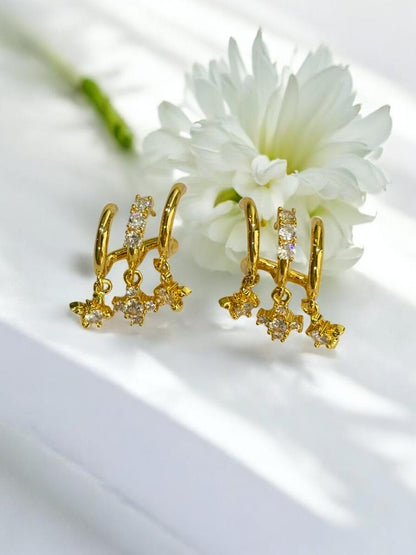 GOLDEN AZRAEL EARRINGS