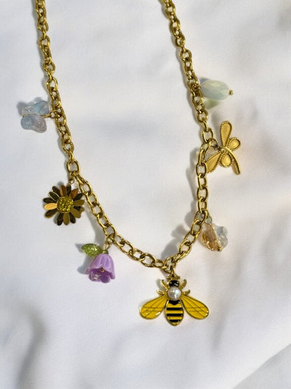GOLDEN BEACH CHARM CILLIAN NECKLACE
