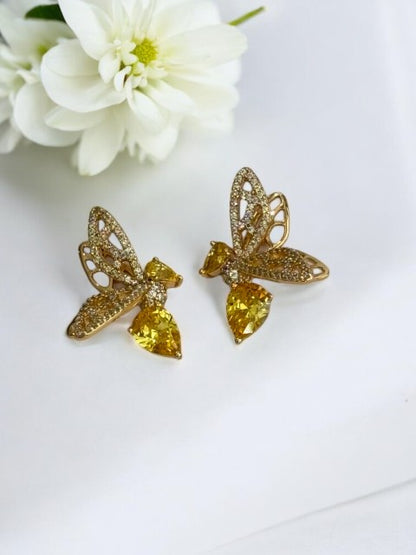 GOLDEN BEE AMIAS EARRINGS