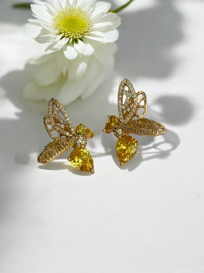 GOLDEN BEE AMIAS EARRINGS