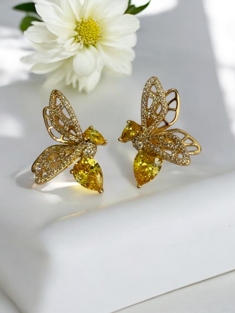 GOLDEN BEE AMIAS EARRINGS