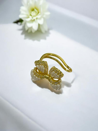 GOLDEN BOW JIANIE EAR CUFF