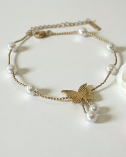 GOLDEN BUTTERFLY ANAMIE ANKLET