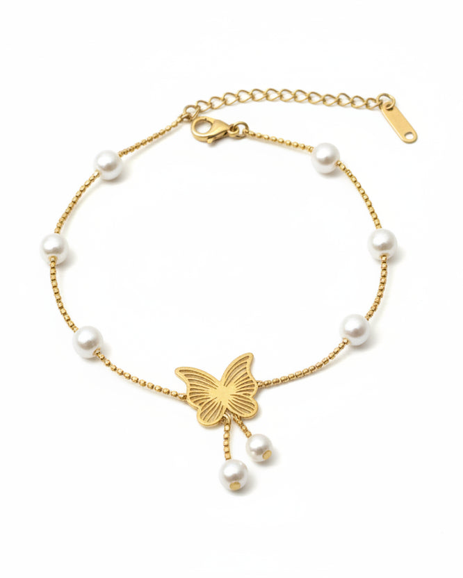 GOLDEN BUTTERFLY ANAMIE ANKLET