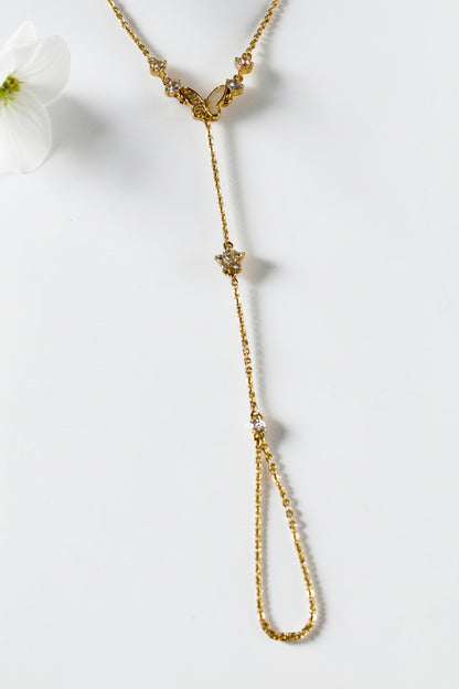 GOLDEN BUTTERFLY INSUVI HAND CHAIN (POCHI)