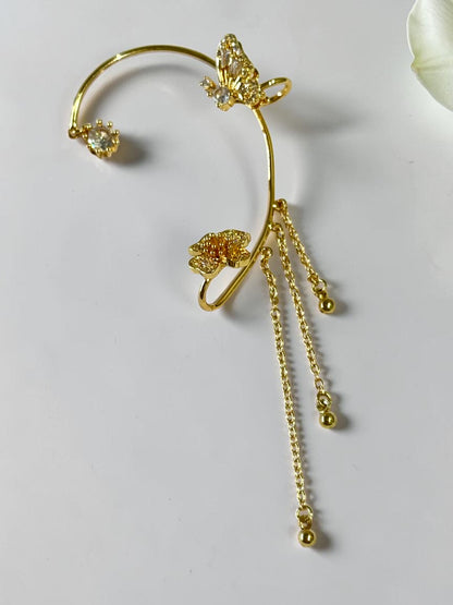GOLDEN BUTTERFLY KRISHIKA EAR CUFF