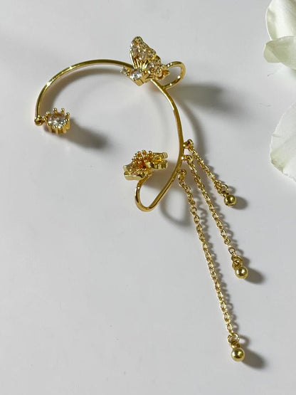 GOLDEN BUTTERFLY KRISHIKA EAR CUFF