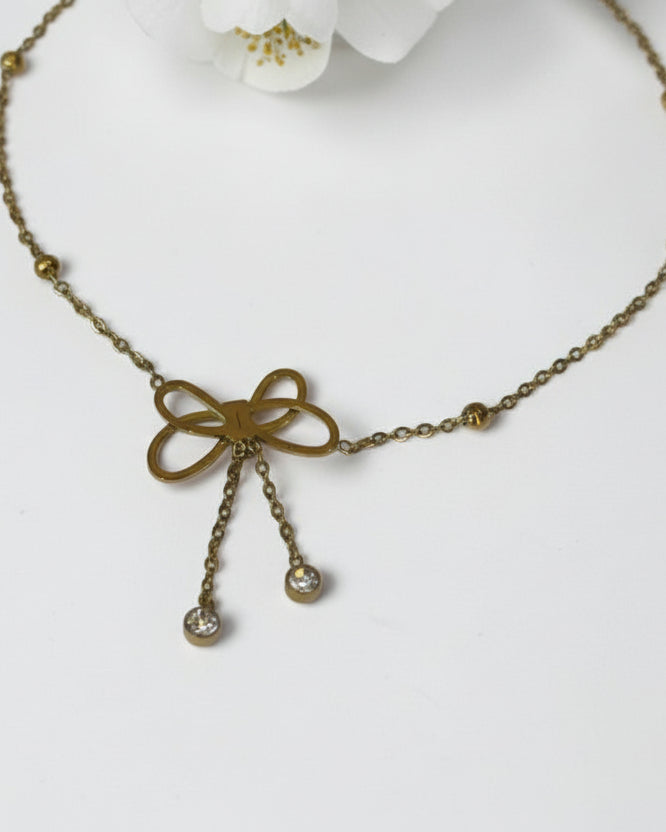 GOLDEN BUTTERFLY MARTHY ANKLET