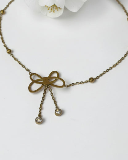 GOLDEN BUTTERFLY MARTHY ANKLET